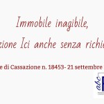 Cassazione: immobile inagibile, riduzione Ici anche senza richiesta del contribuente